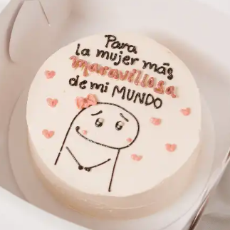 Mini Pastel - Para la mujer mas maravillosa
