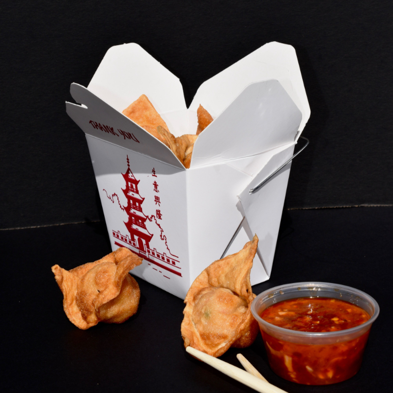 Crispy Wontons de Camaron