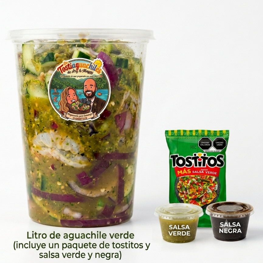Aguachile Mango Habanero Artesanal - 1L