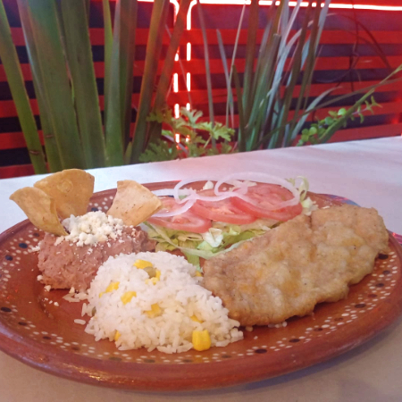 PLATILLO MILANESA DE POLLO
