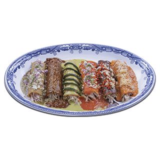 Platón de enchiladas surtidas