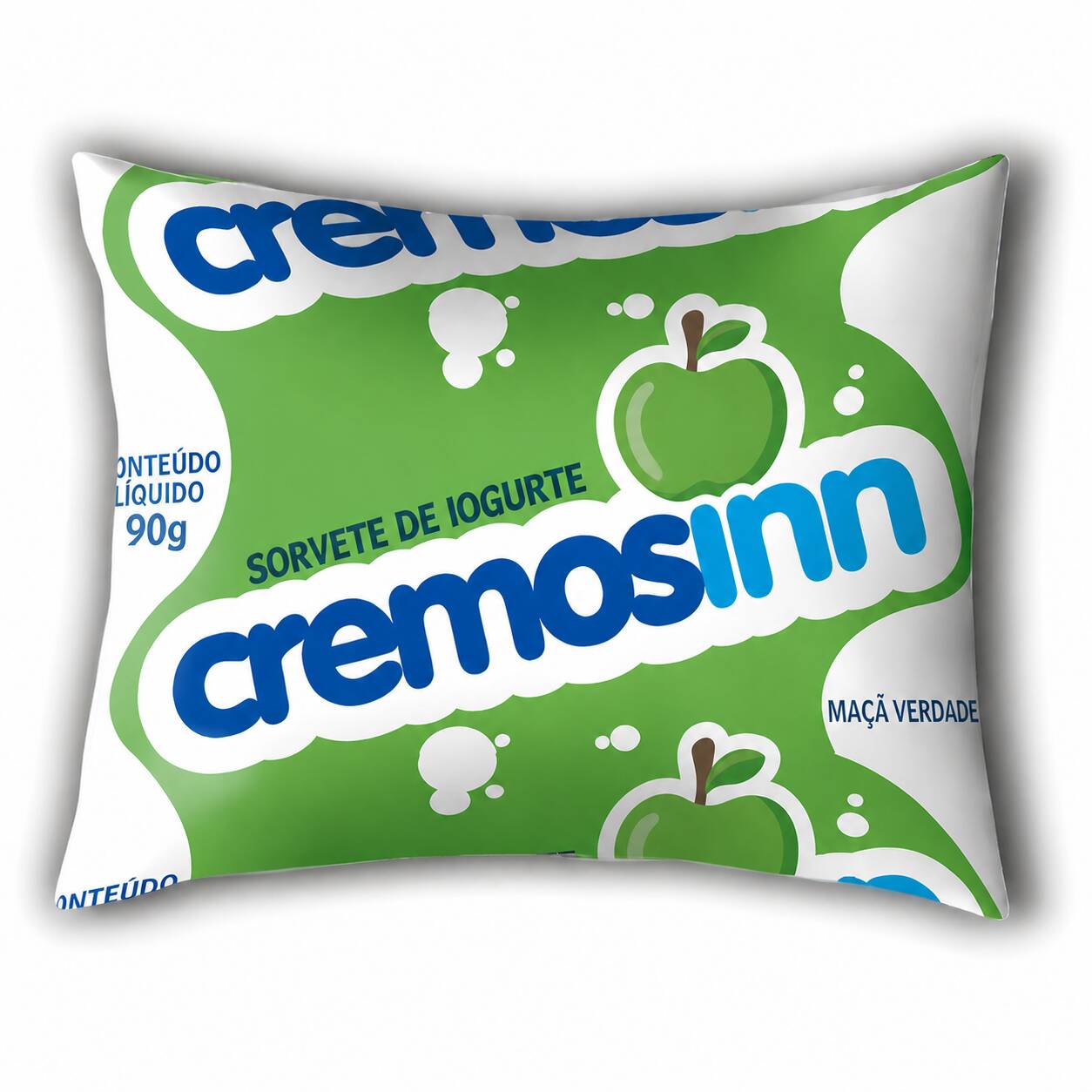 Refrescante na medida certa! O Cremosinn sabor maçã verde traz o equilíbrio perfeito entre o doce e o azedinho, com uma cremosidade irresistível que derrete na boca. Ideal pra matar o calor e dar aquele up no seu dia com muito sabor e leveza. 😍