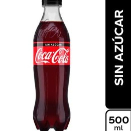 Coca Cola Zero Pet 500 Ml