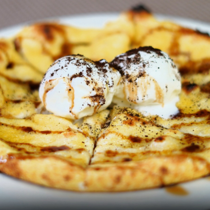Pizza de Helado y Cafe 25cm