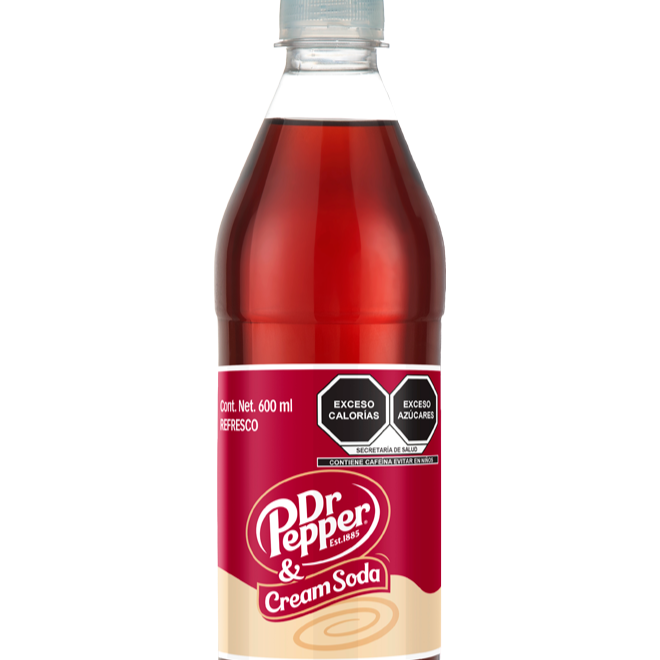 Dr pepper cream soda 600ml