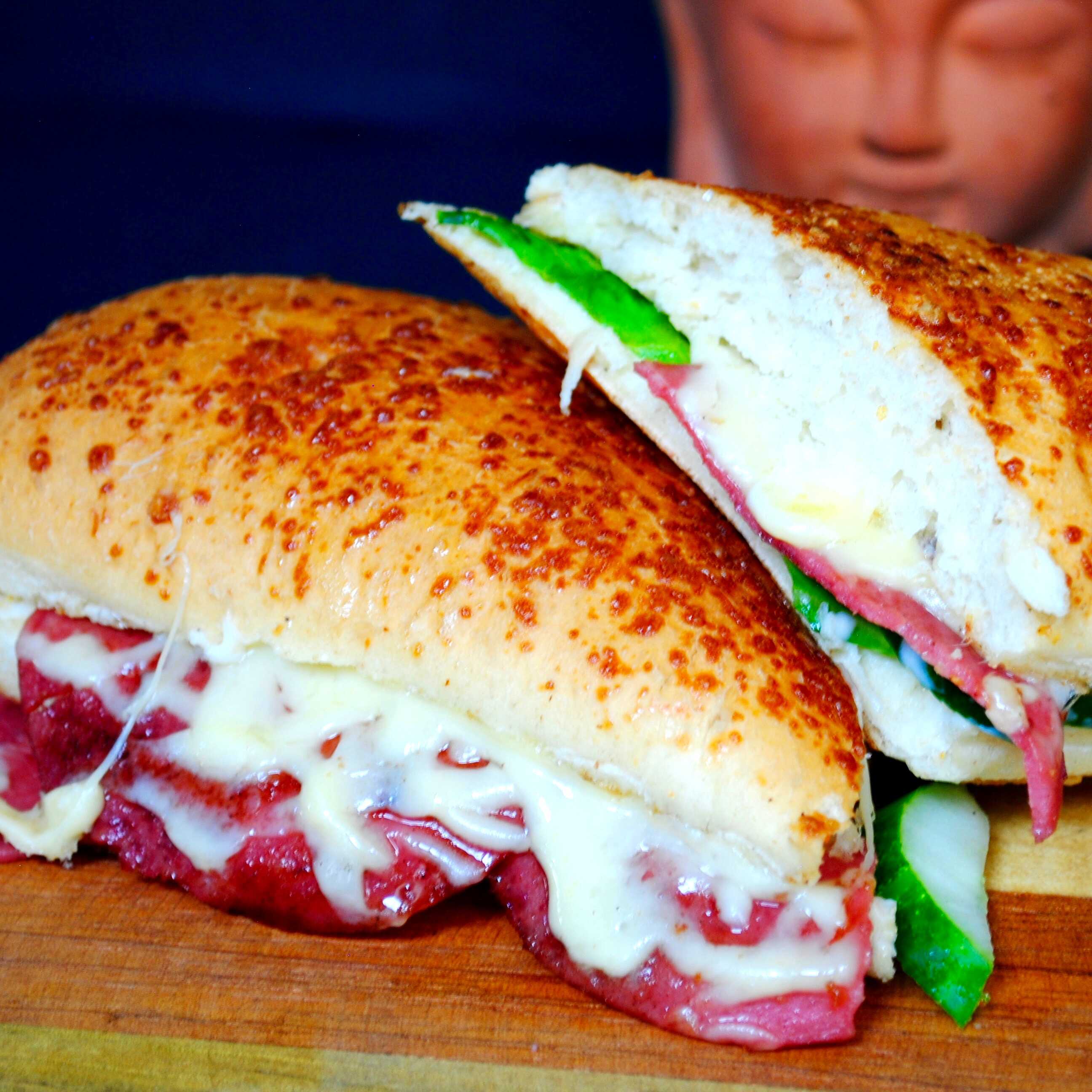 Panini de salami