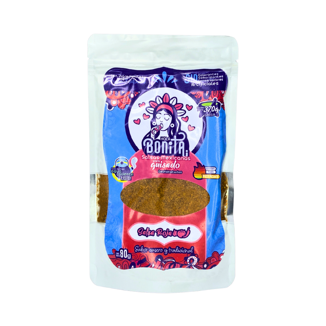 Salsa Roja Deshidratada para Guisado