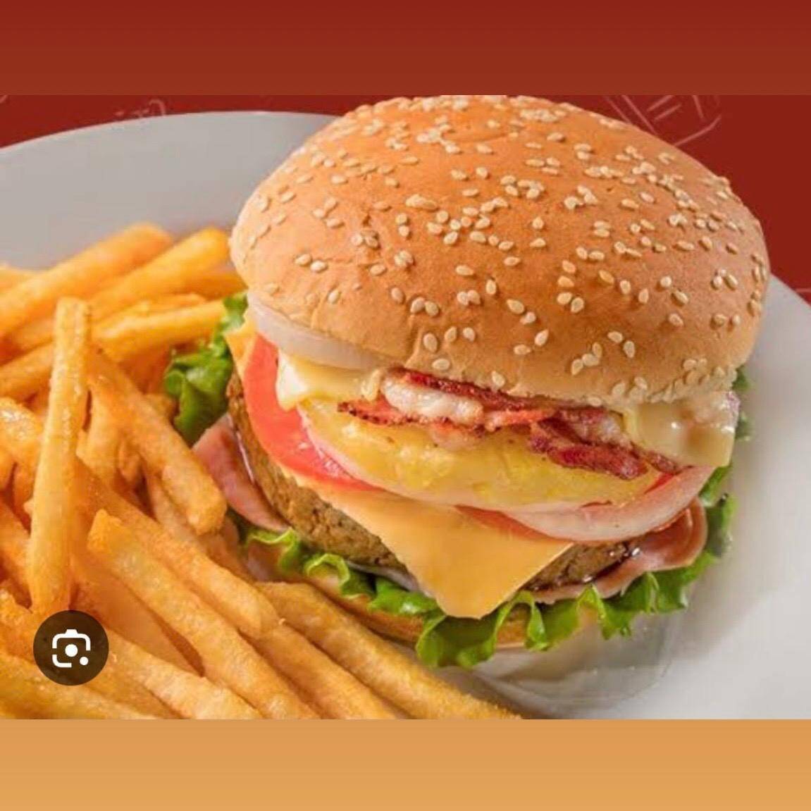 Hamburguesa Hawaiana de RES