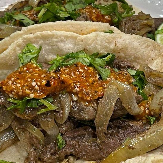 Taco de Hígado de Res