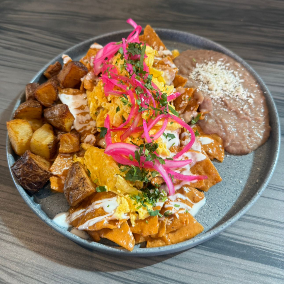 Chilaquiles con Huevo