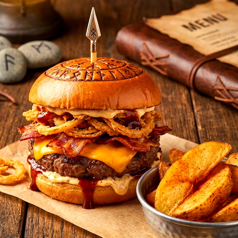 VICKINBURGUER (CARNE 100% natural)