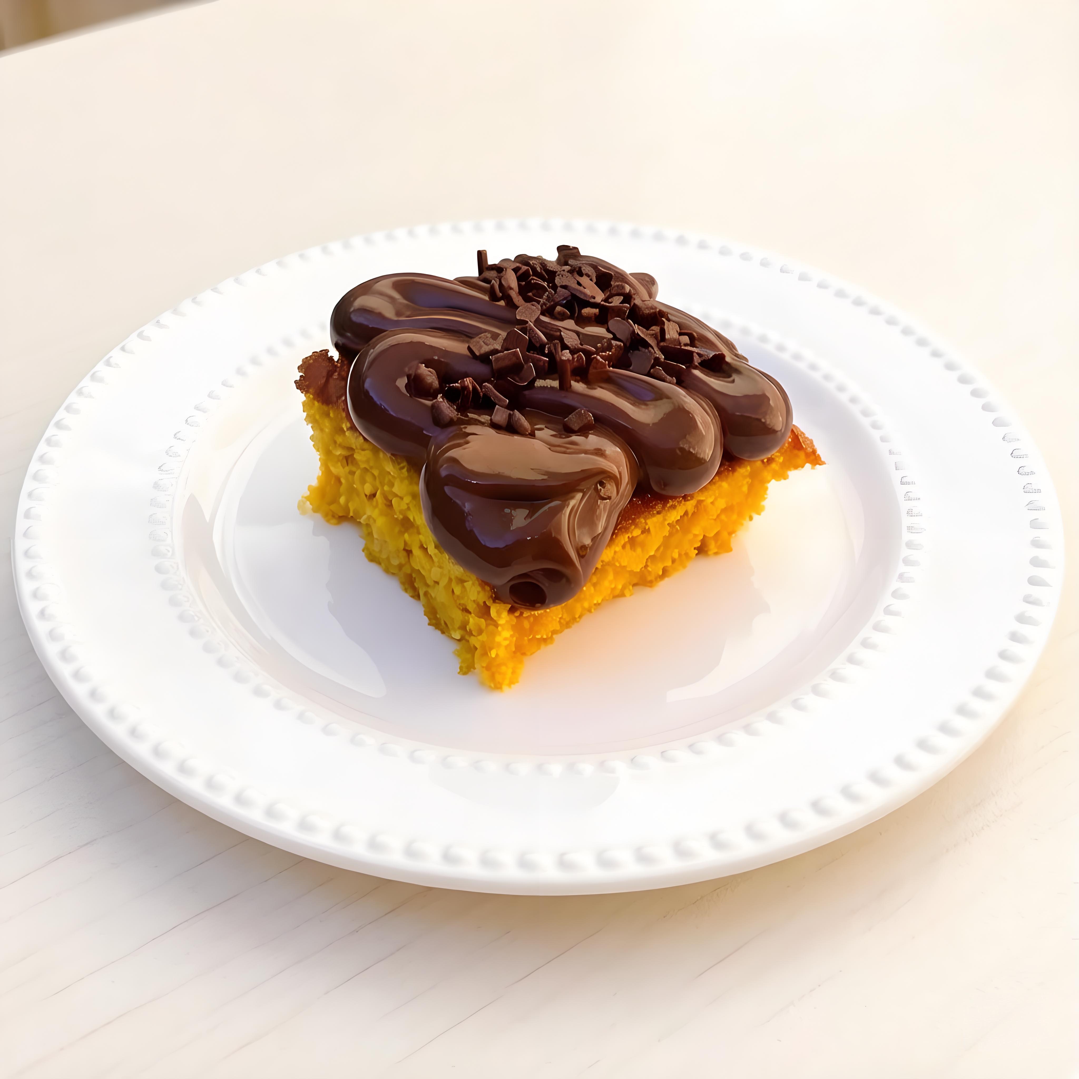 Fatia de Bolo de Cenoura com Creme de Chocolate Clássico e irresistível! Bolo de cenoura macio e molhadinho, coberto com um creme de chocolate super cremoso. Uma combinação perfeita para quem ama uma sobremesa caseira e cheia de sabor!