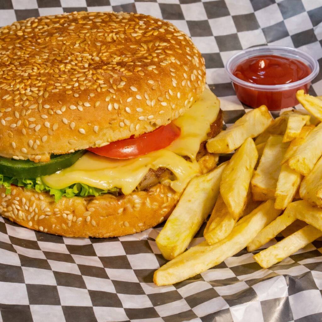 Hamburguesa con Papas