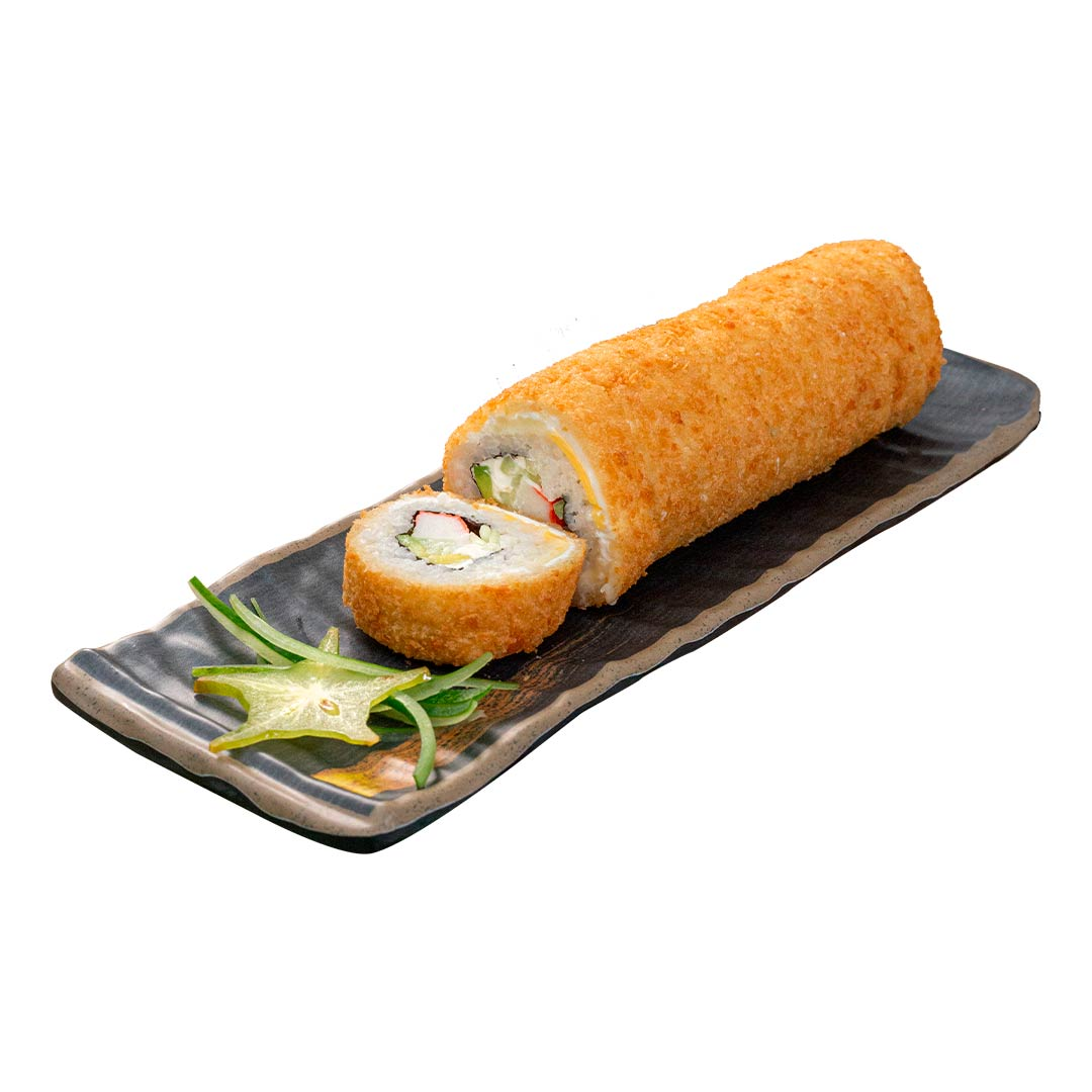 vegie sushi frie roll