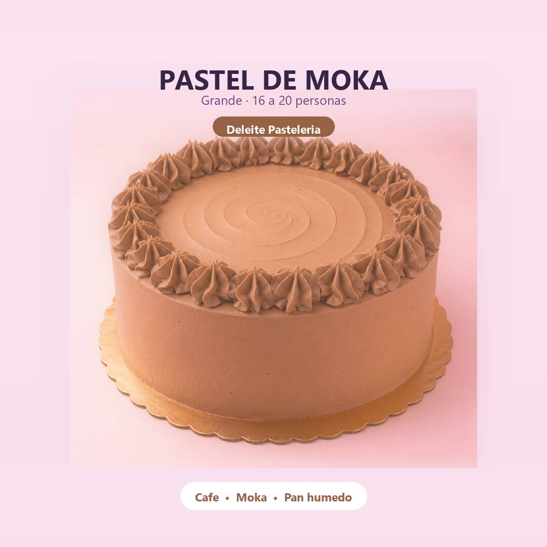 Pastel de Moka