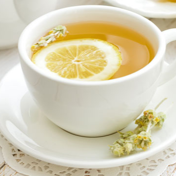 Té caliente limón