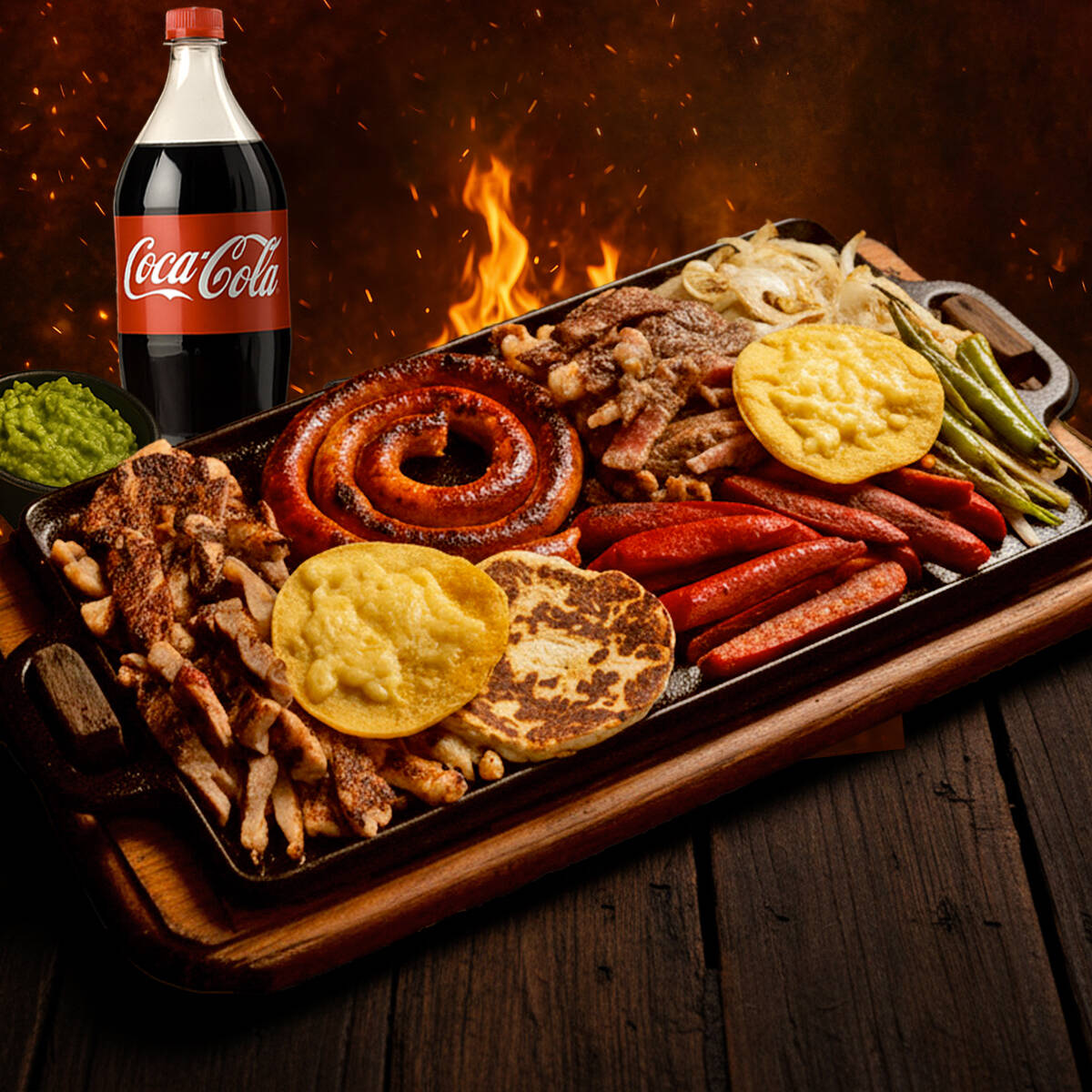 Parrillada Nacional P/ 4 Personas