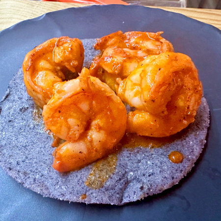 Taco de Camarón Adobado