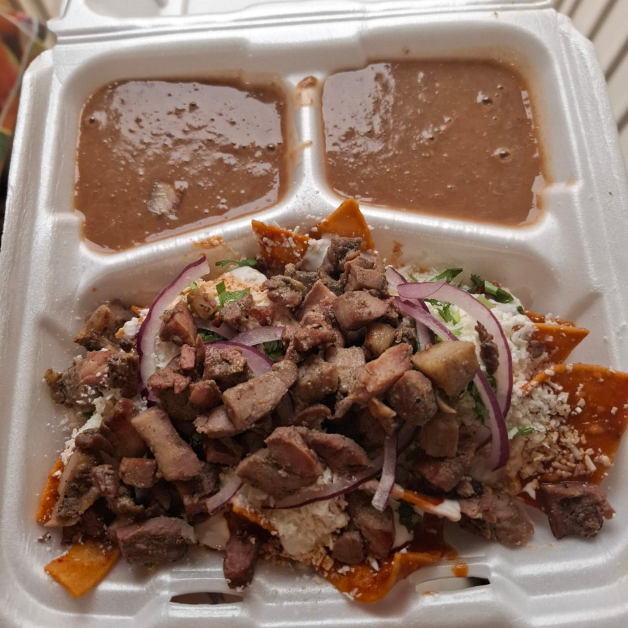 Chilaquiles Rojos Naturales