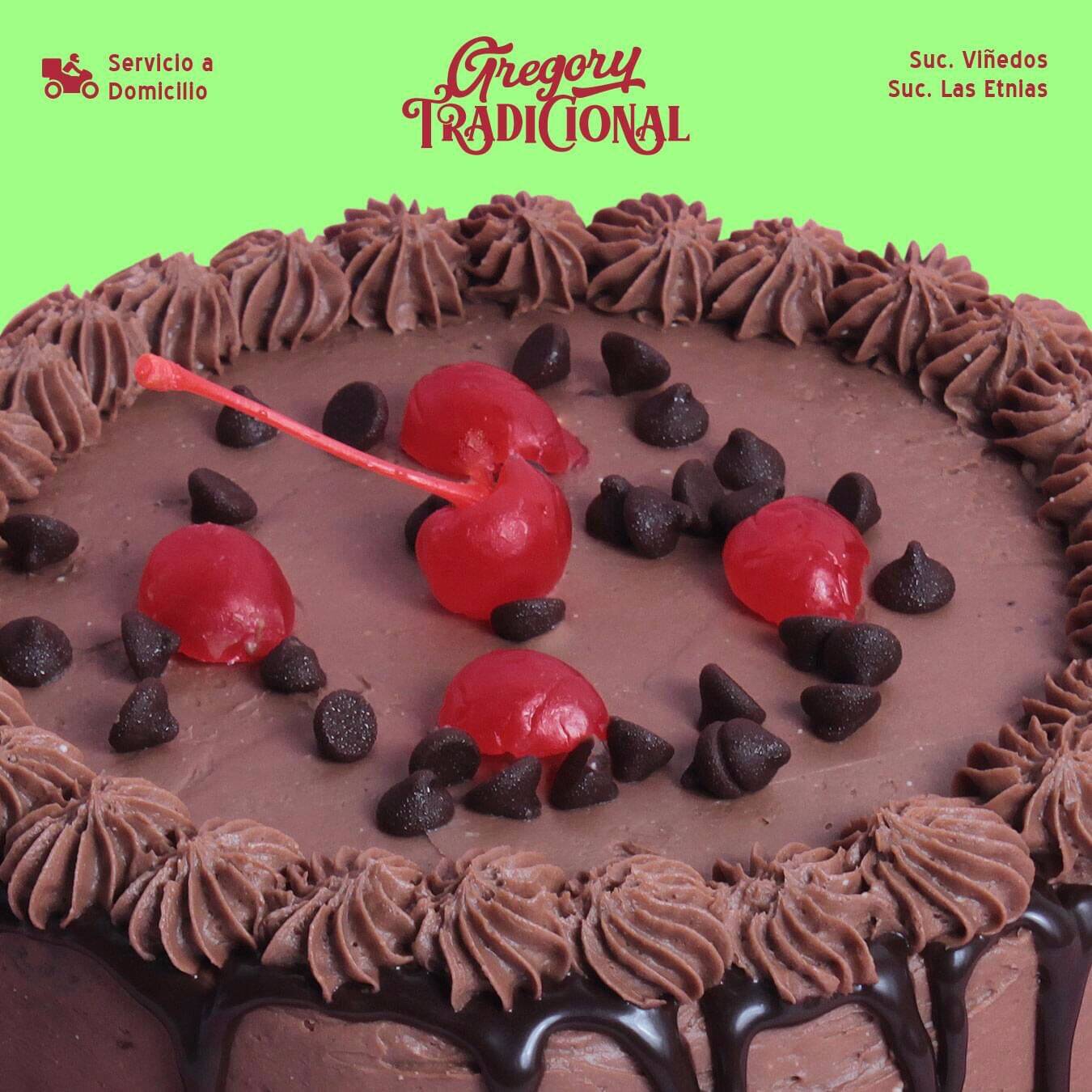 Pastel de Chocolate Suizo Chico