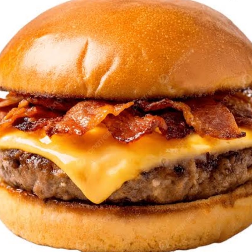Hamburguesa con Tocino