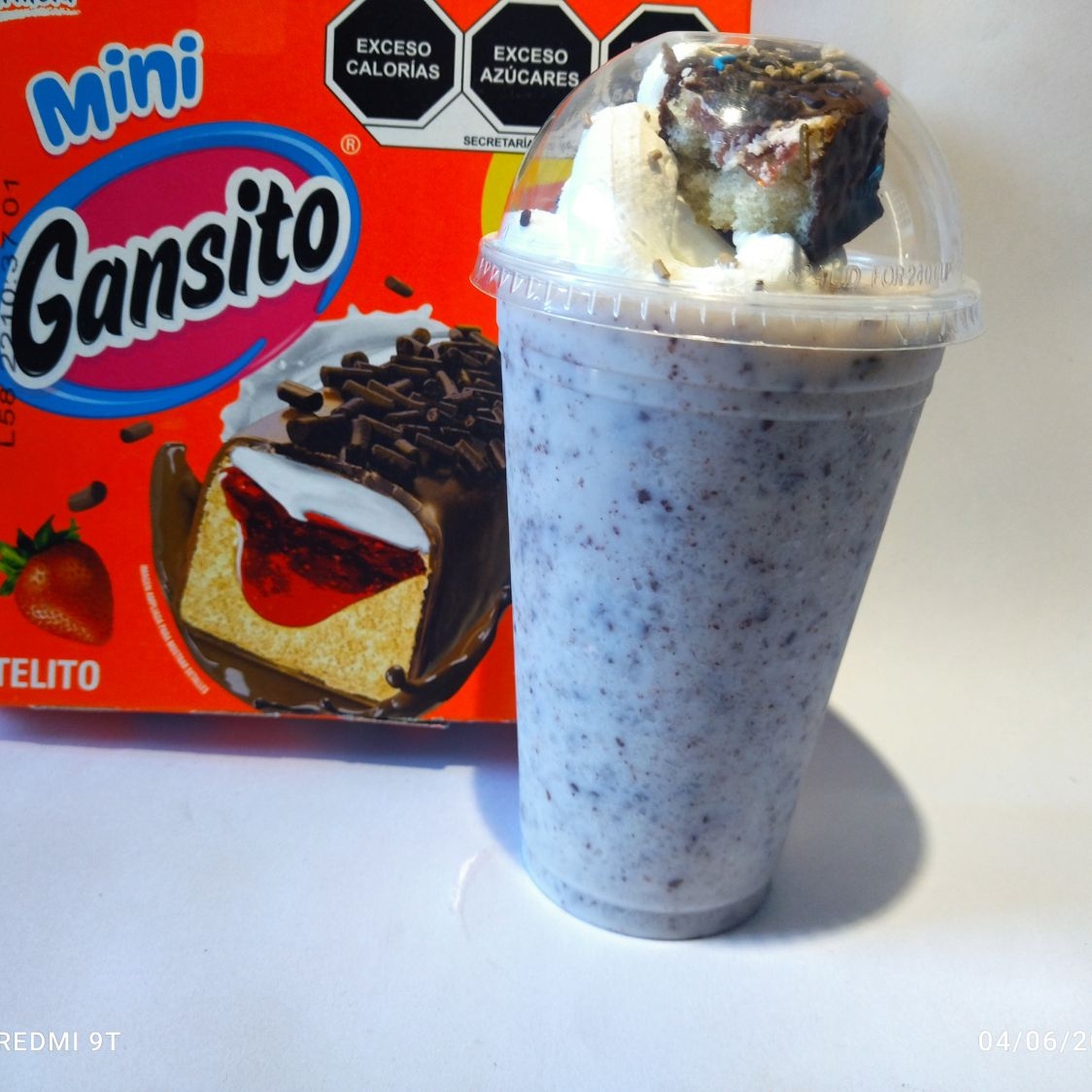 Gansicombo (Crepa + Frappe Gansito)