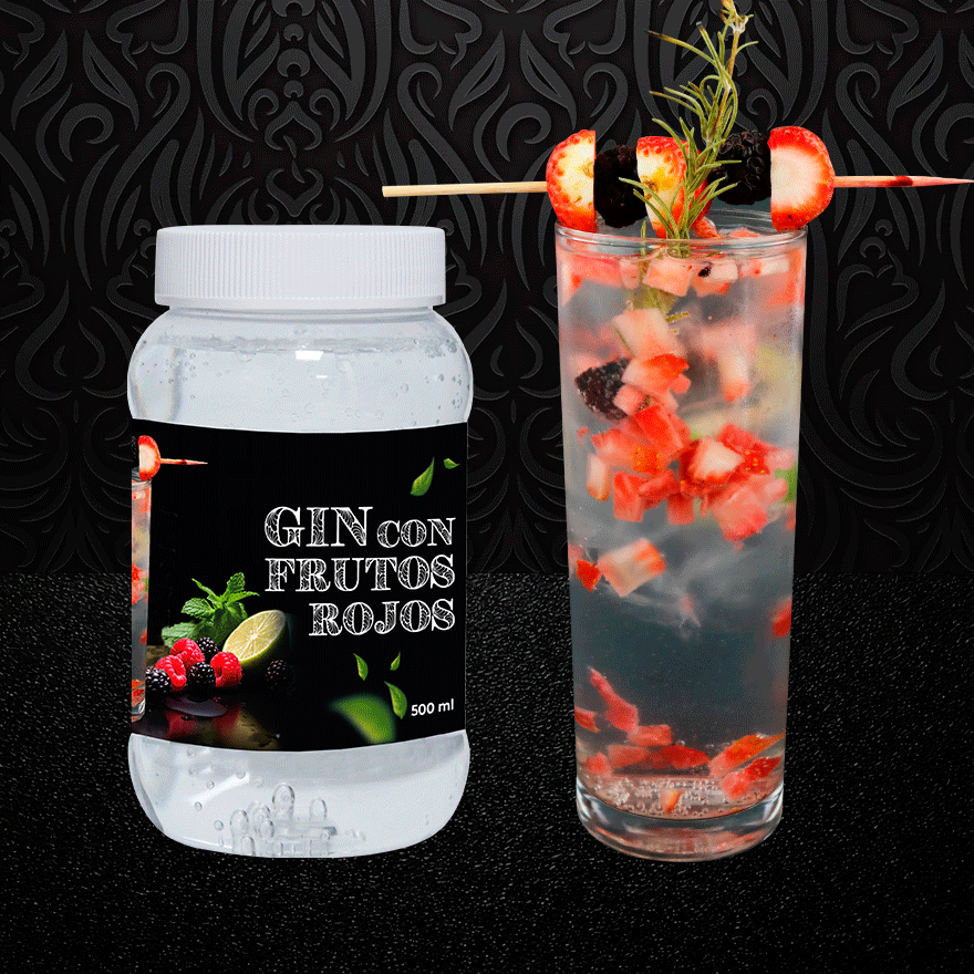Gin & Tonic Frutos Rojos 500 ml