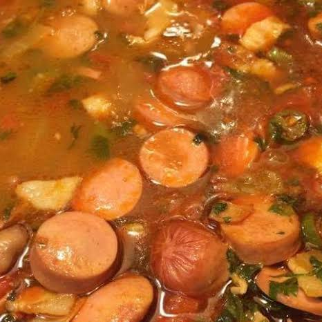 Frijoles Charros Con Trompo