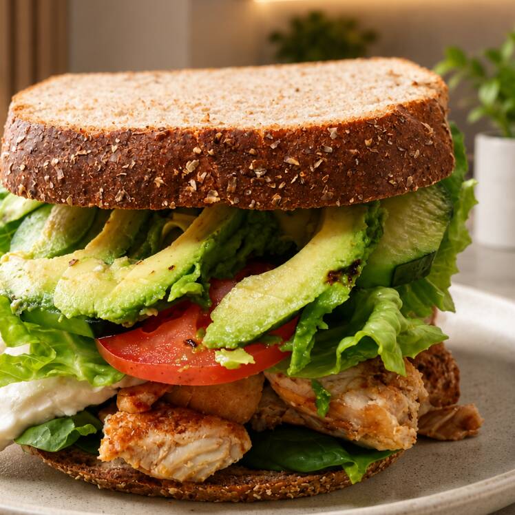Sandwich de Pechuga de pollo