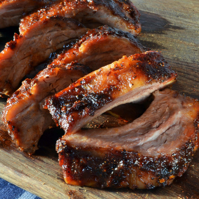 Plato de Costillas a la BBQ NUEVA RECETA