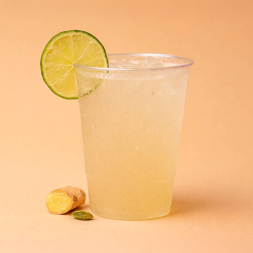 Limonada jengibre cardamomo