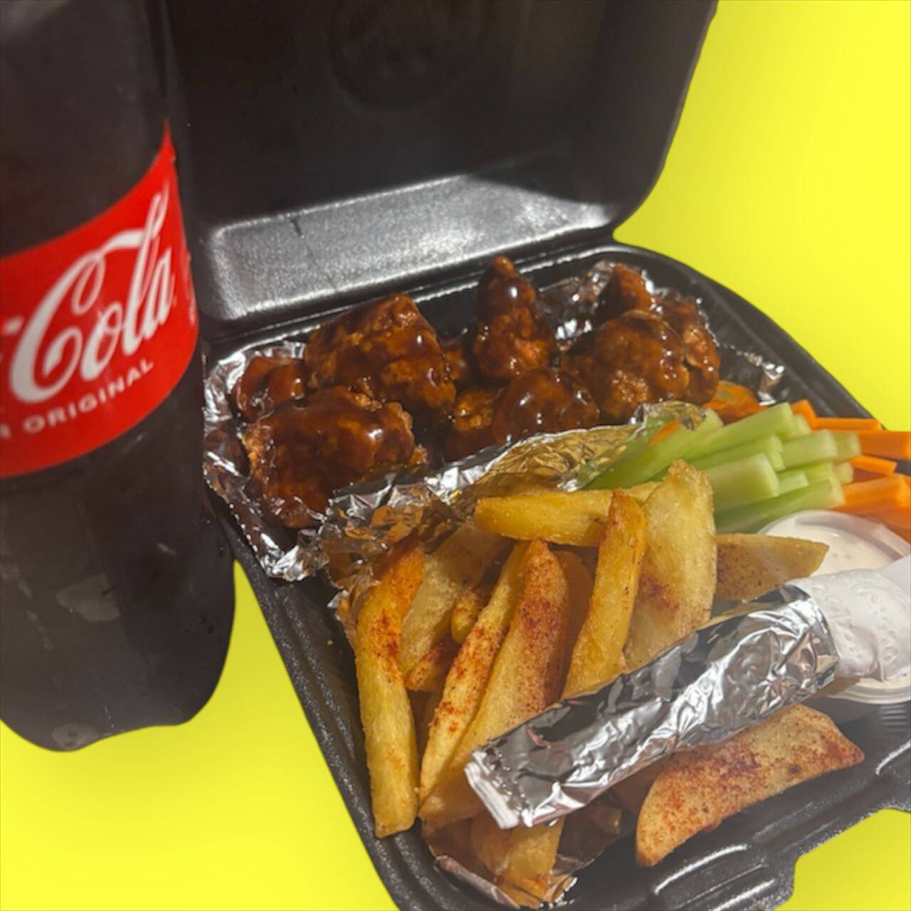 COMBO COCACOLA + BONELESS PERSONALES