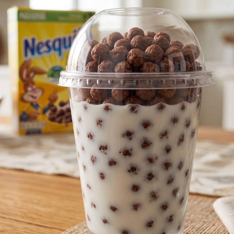 Vaso de Cereal Nesquik