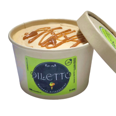 Helados de Manjar de Olla 8 Onz.