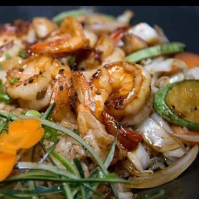 Tepanyaki de camaron