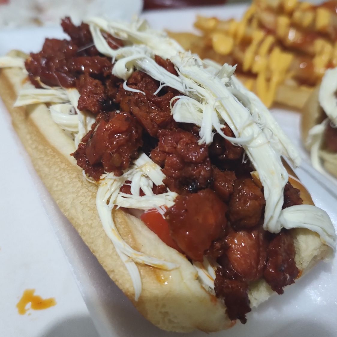 Hotdog con Chorizo