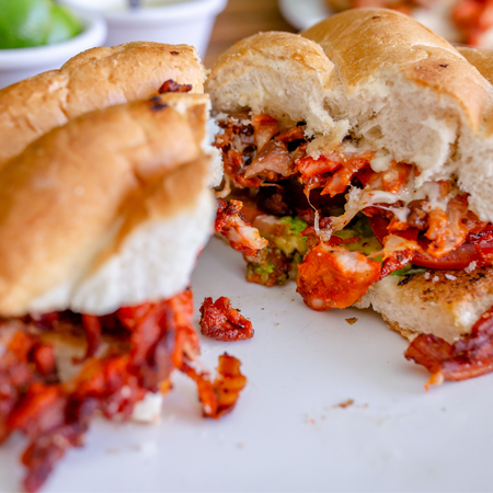 Torta al Pastor con Queso