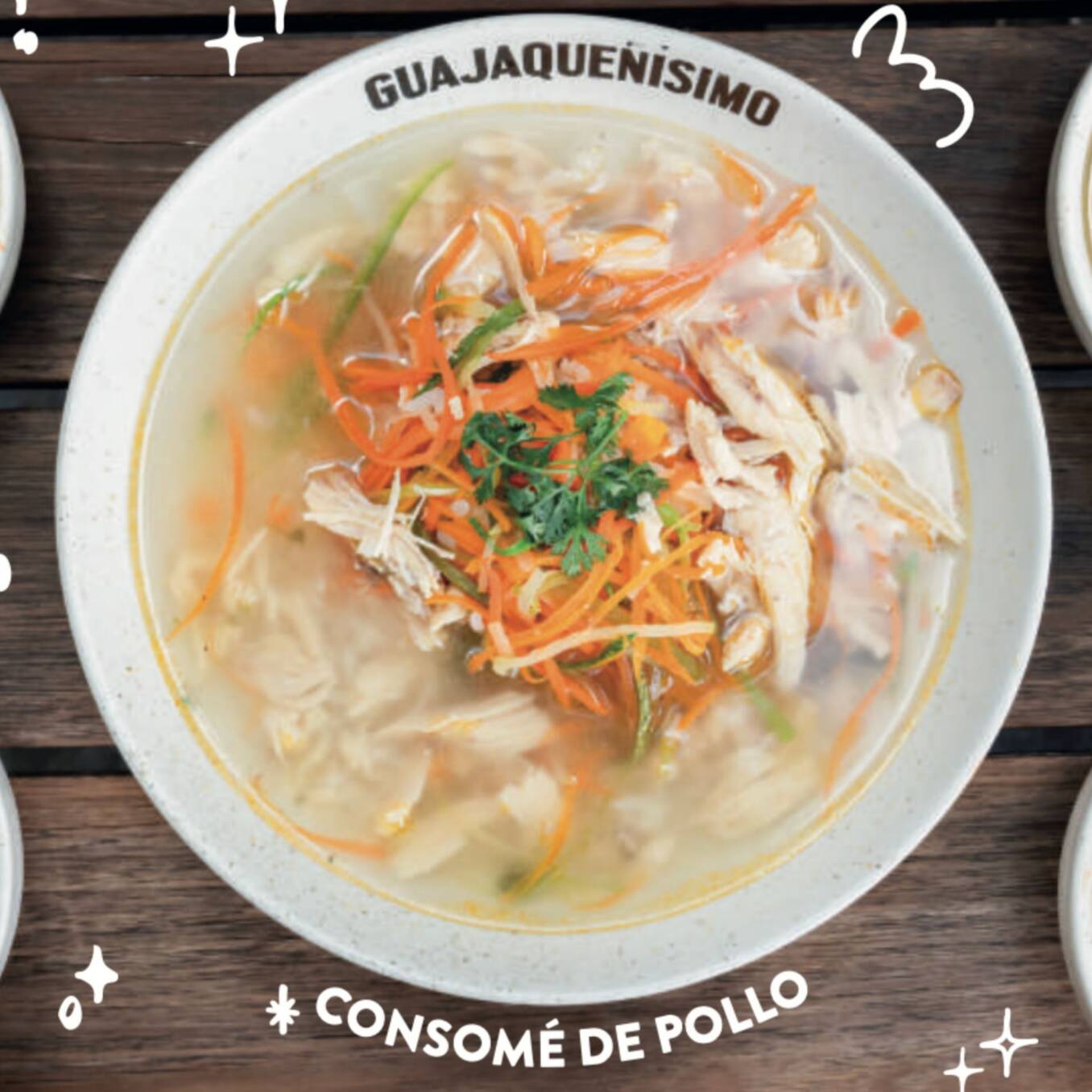 Consomé de Pollo sin Bebida