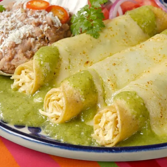 Enchiladas Verdes
