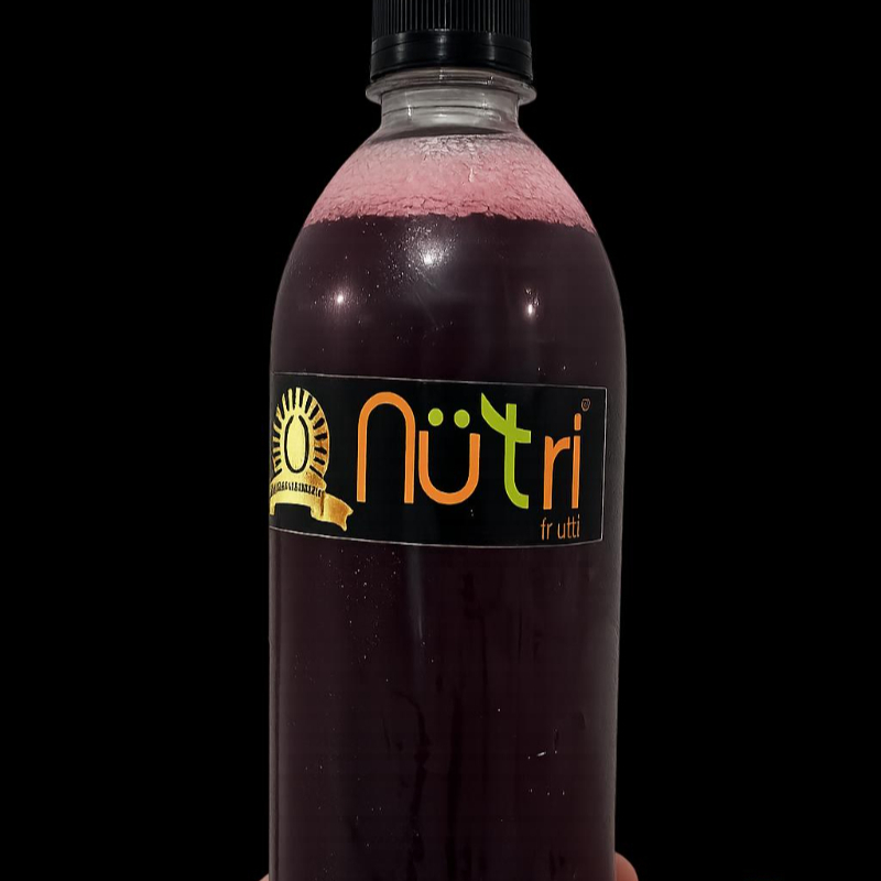 Agua de Jamaica con arándanos