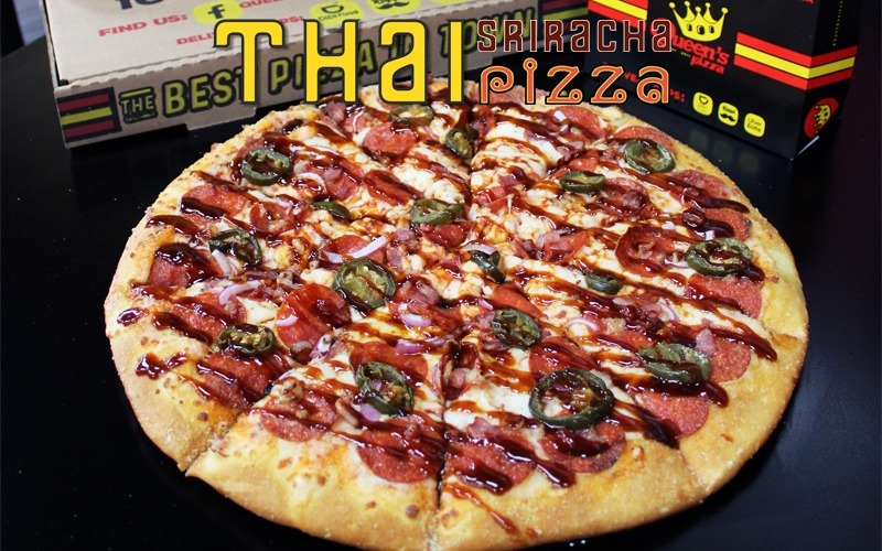 THAI SRIRACHA PIZZA