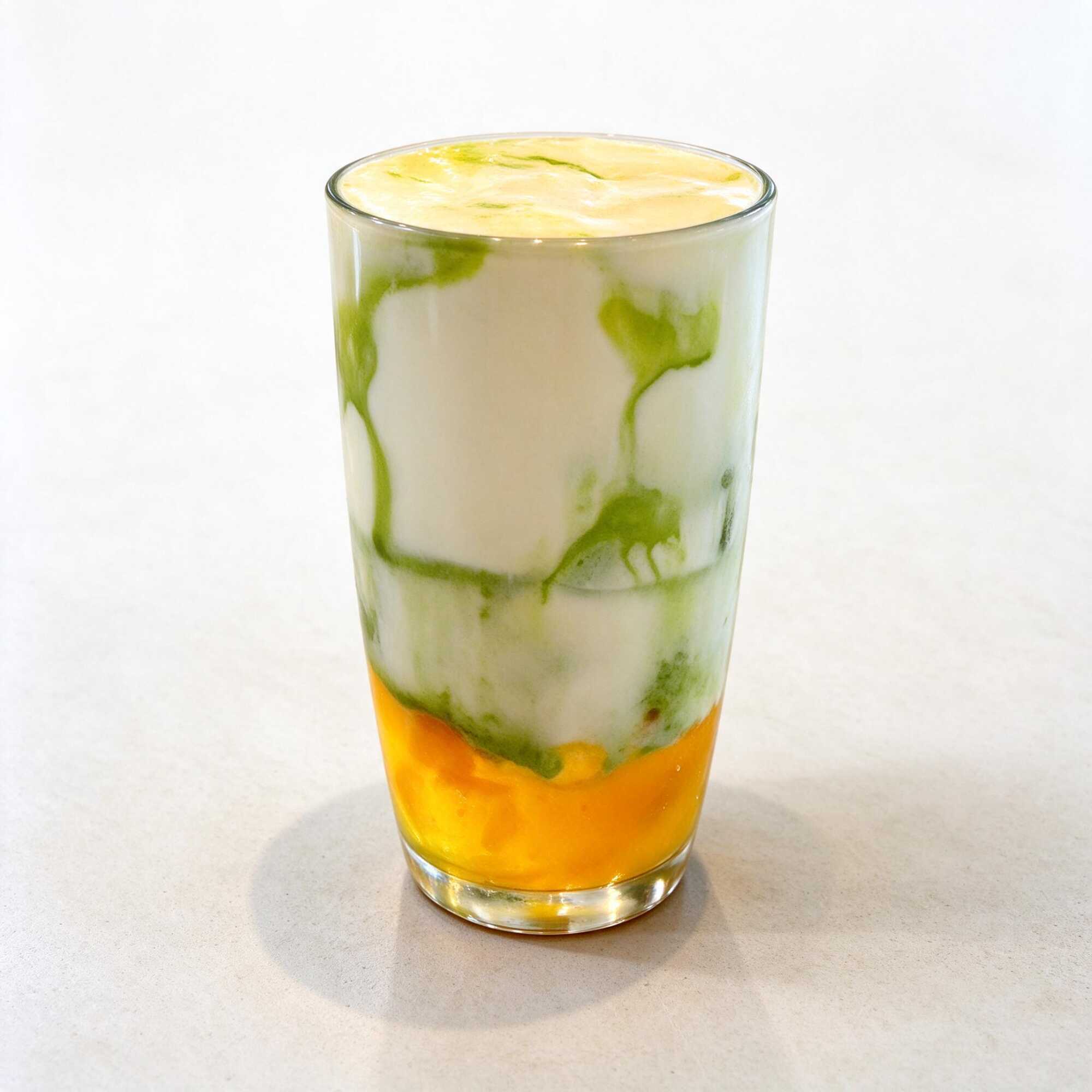 Mango Matcha Latte Frio