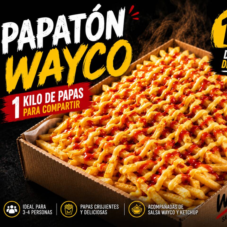 Mega Papas Wayco (1 Kilo de Papas)