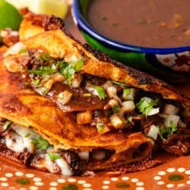 Tacos Blandos de Birria