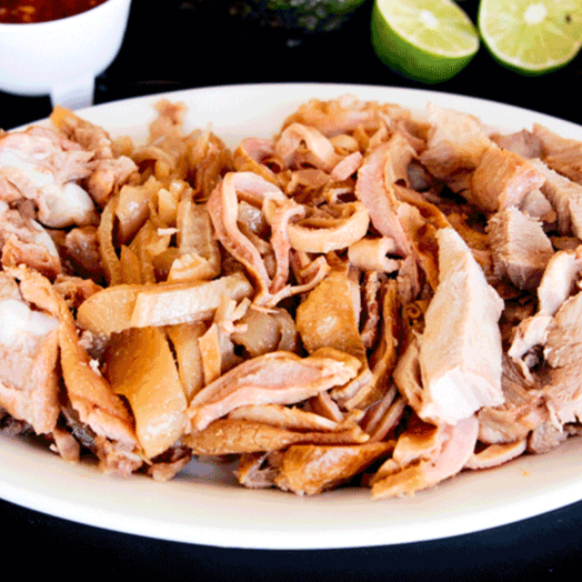 1/2 de Kilo de Carnitas
