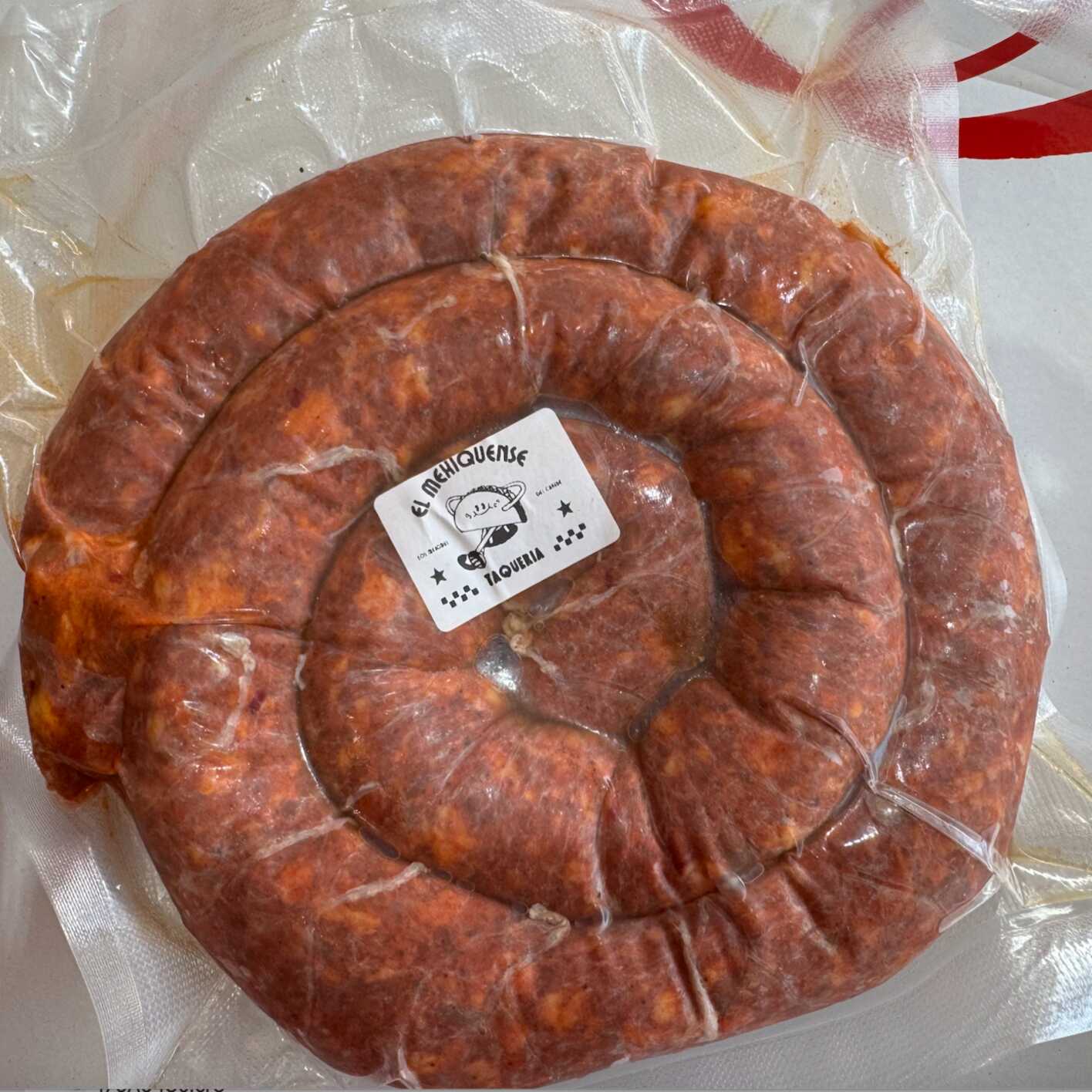Chorizo Rojo 1 Kilo (Crudo)