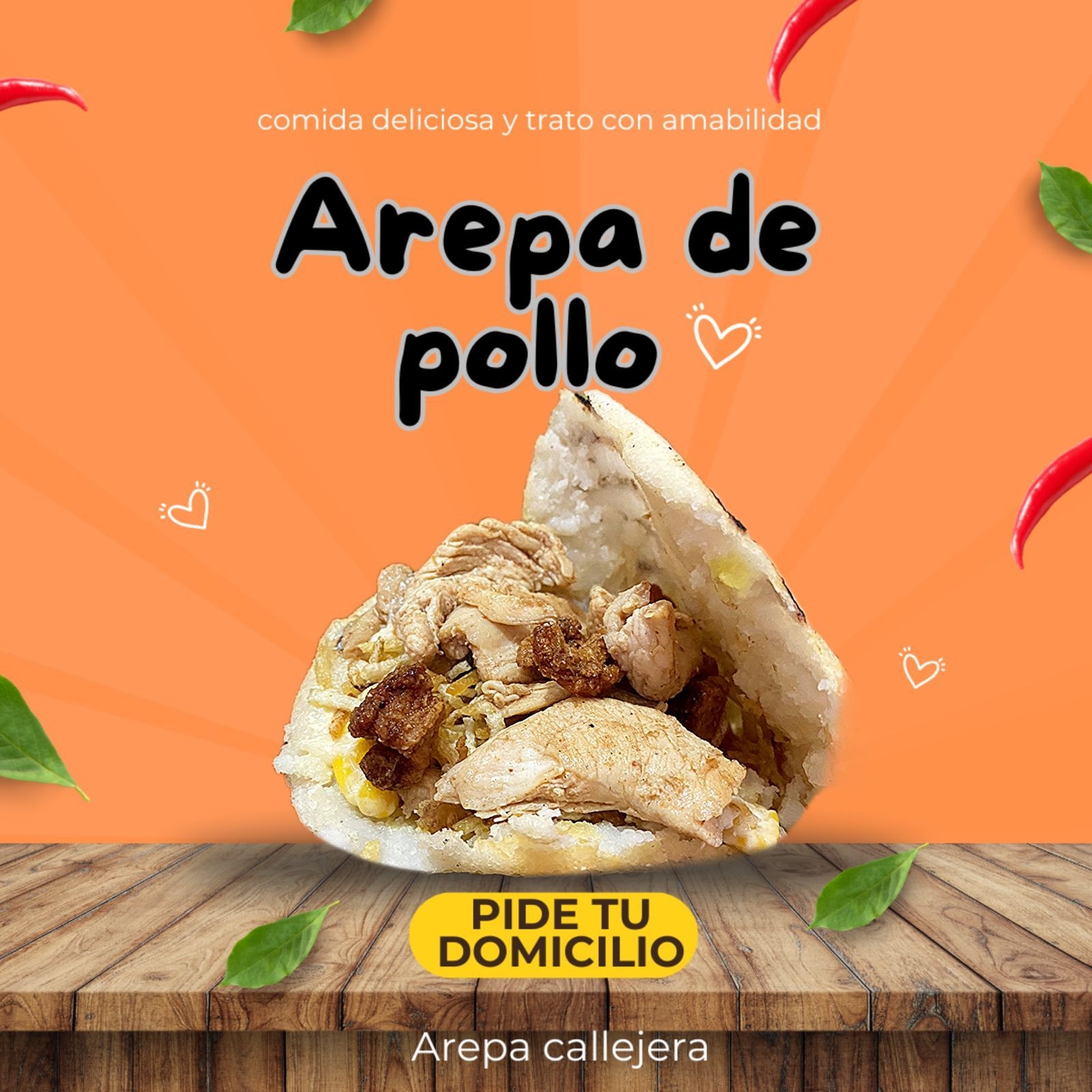 Arepa de Pollo