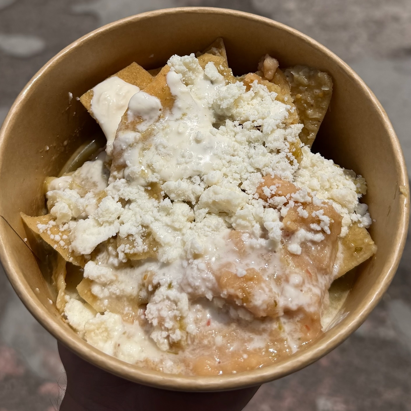 Chilaquiles Verdes Medianos