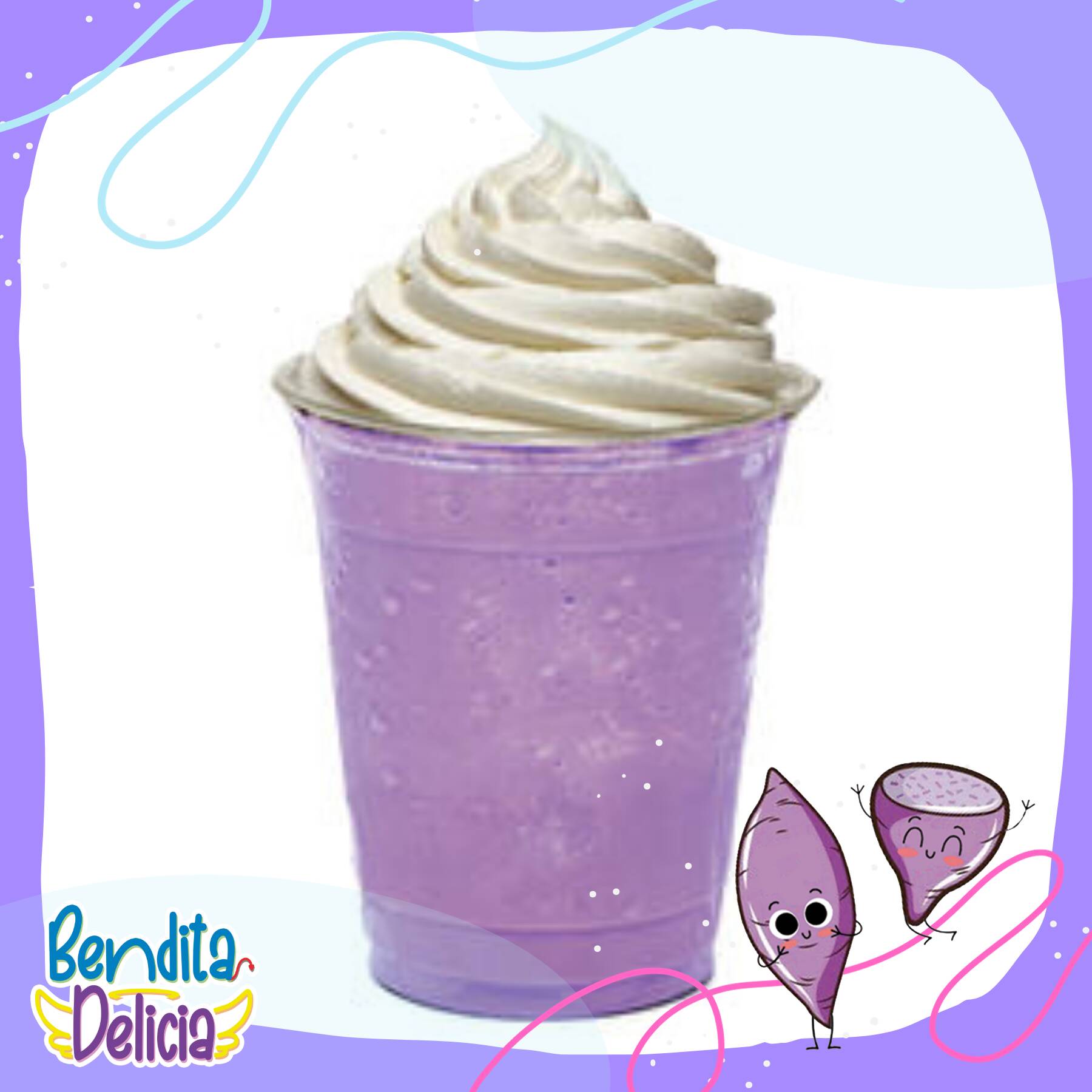 Frappé Taro Delicia 16 Oz