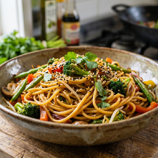Espaguetti Oriental